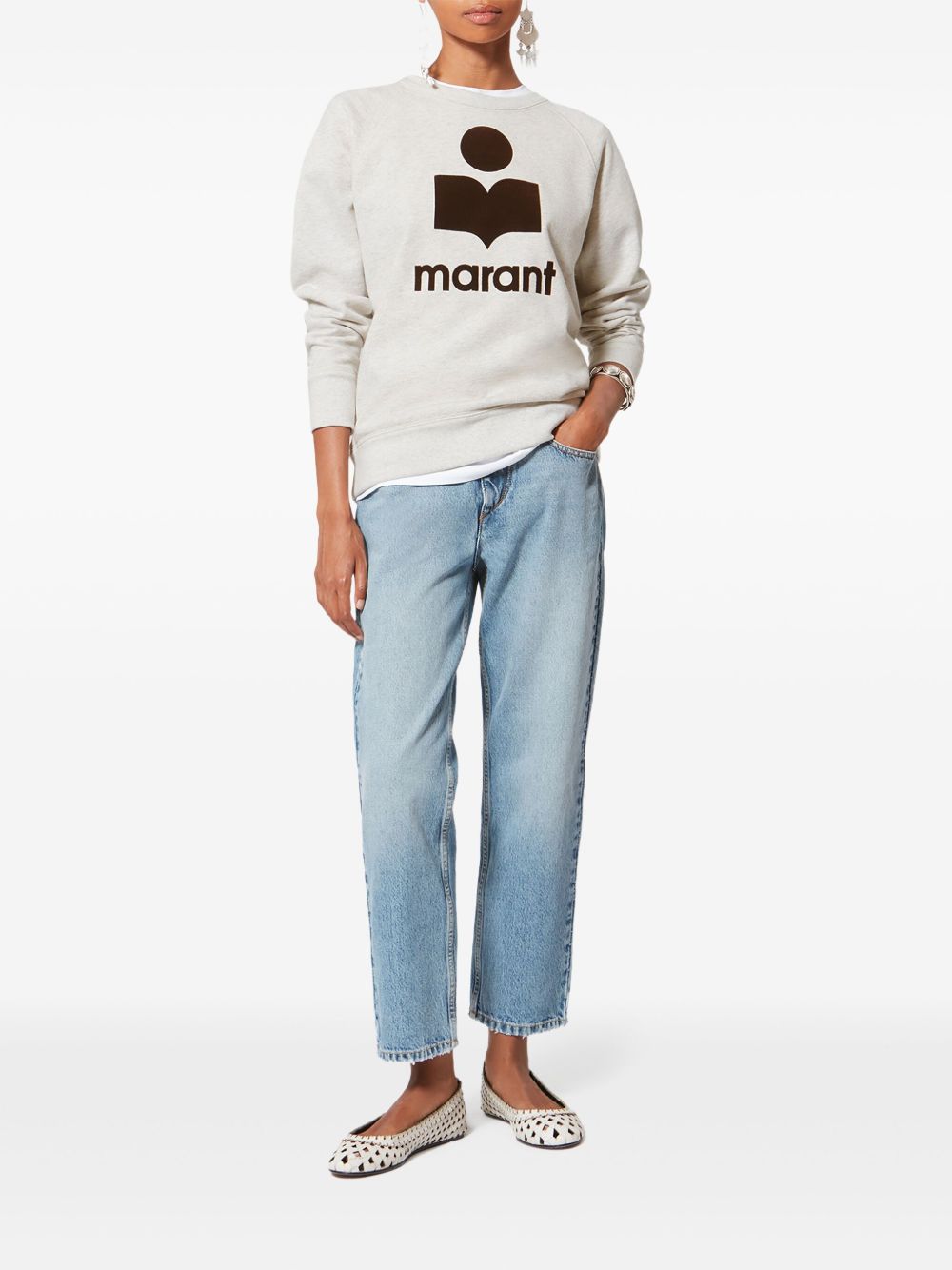 Marant Etoile Women Millyny Cotton Sweatshirt ISABEL MARANT ETOILE