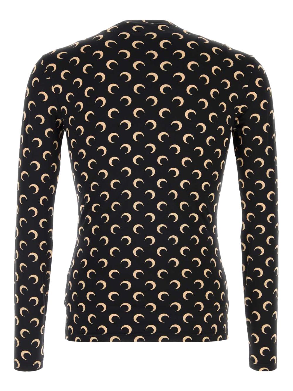 Marine Serre Men Moon Crewneck Top MARINE SERRE