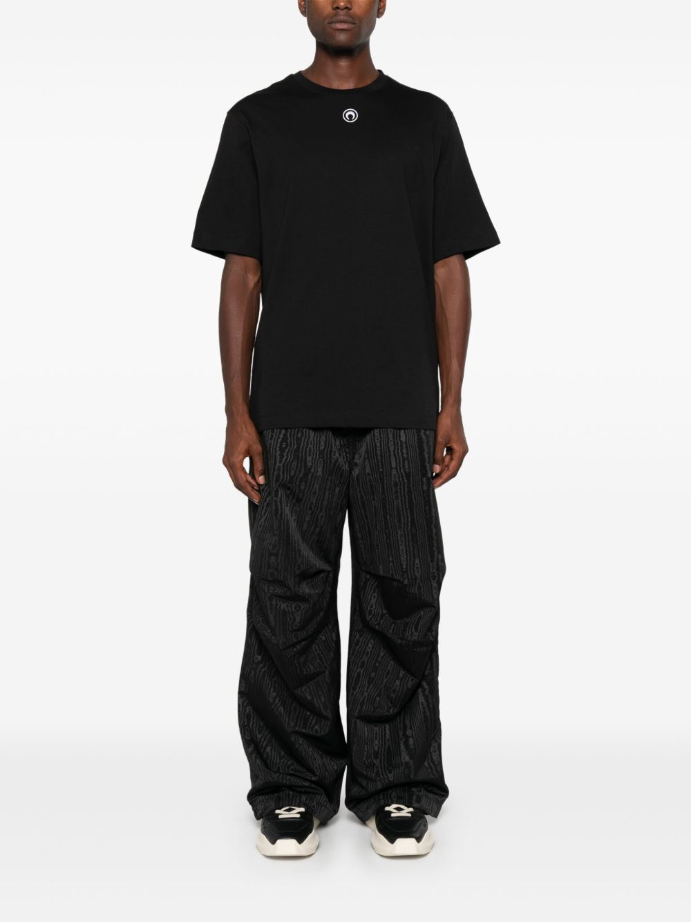 Marine Serre Men Moon Cotton T-Shirt MARINE SERRE