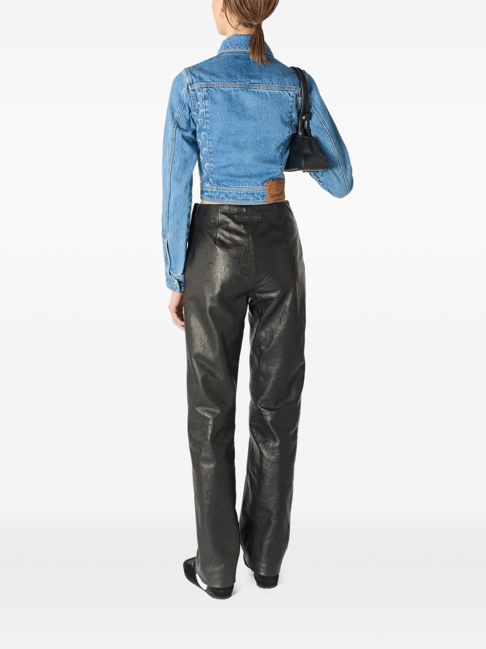 Marine Serre Women Denim Cotton Jacket