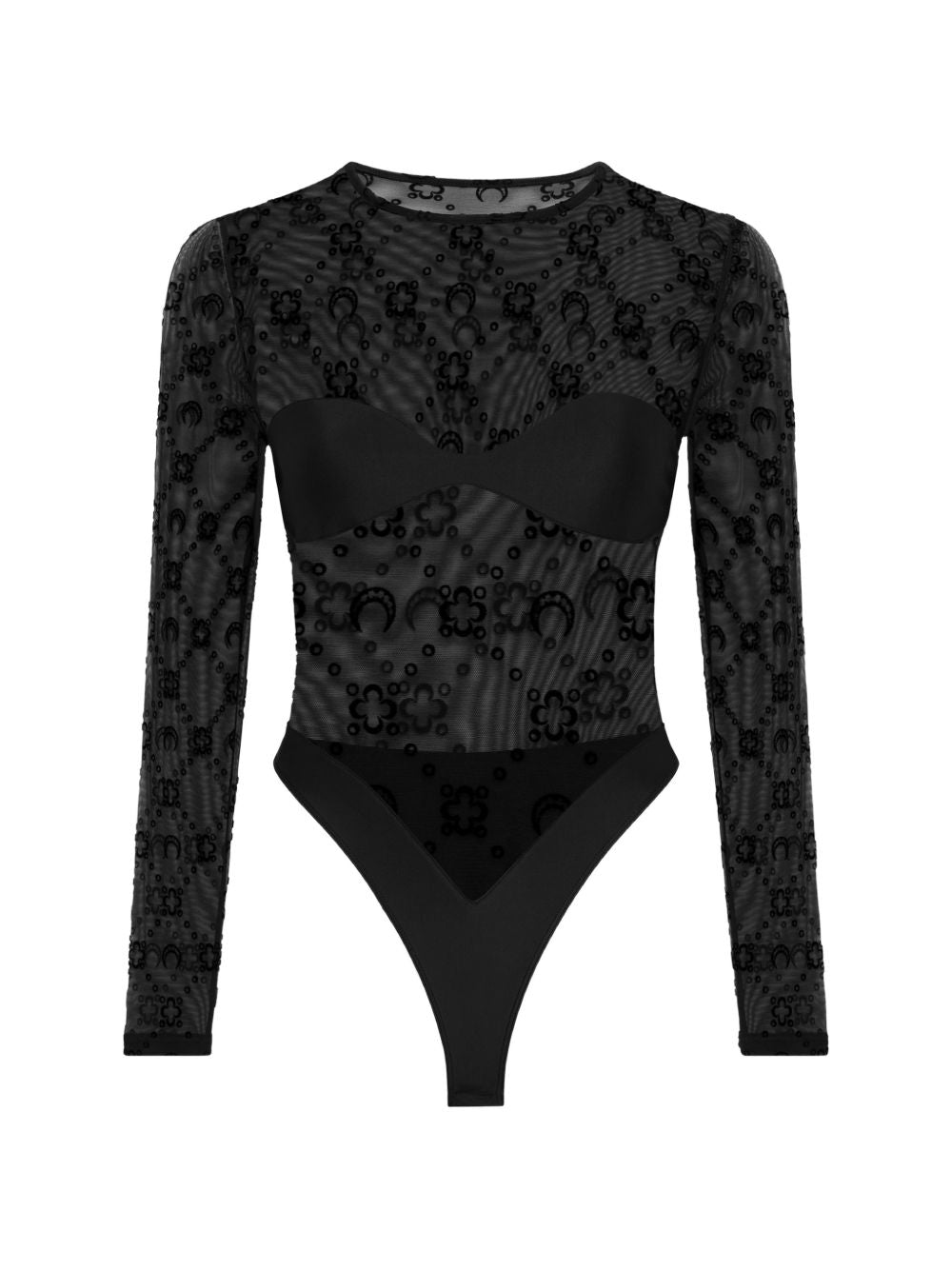 Marine Serre Women Moonogram Bodysuit MARINE SERRE