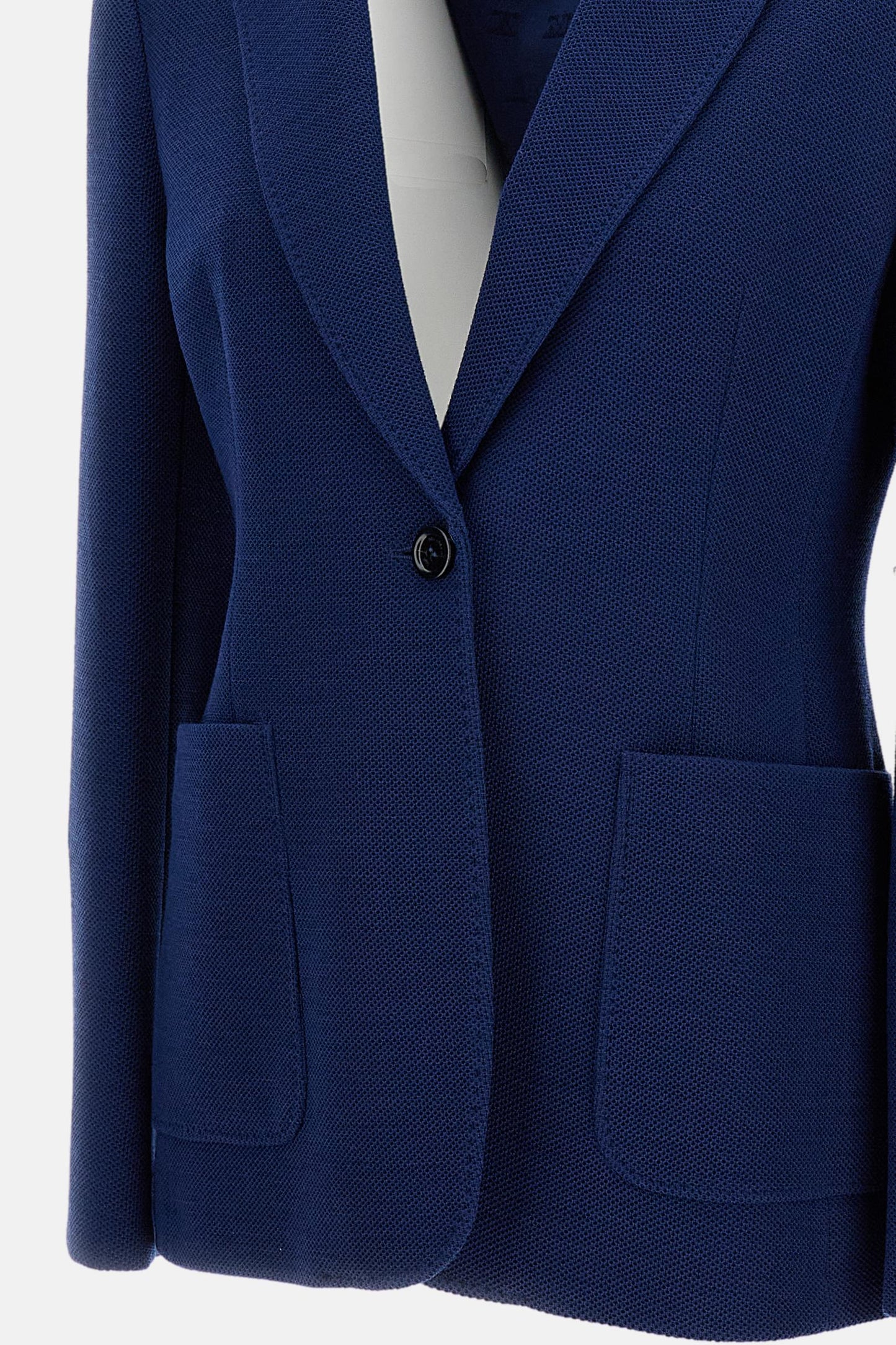Max Mara Women Bluette Utility Jersey Jacket MAX MARA
