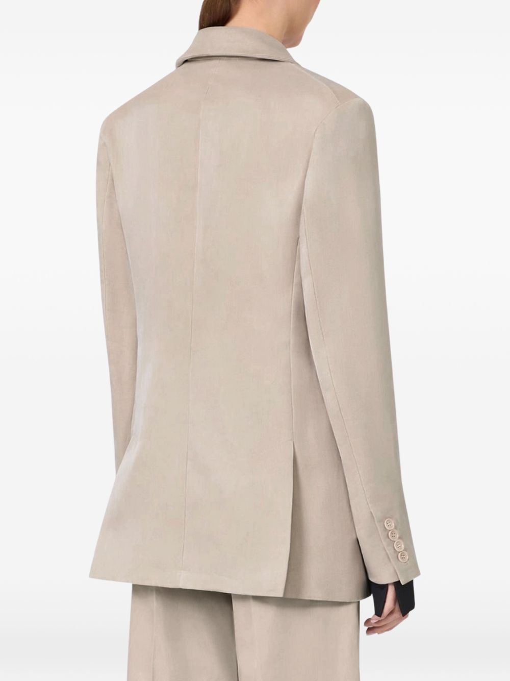 Max Mara Women Silk Double-Breasted Jacket MAX MARA