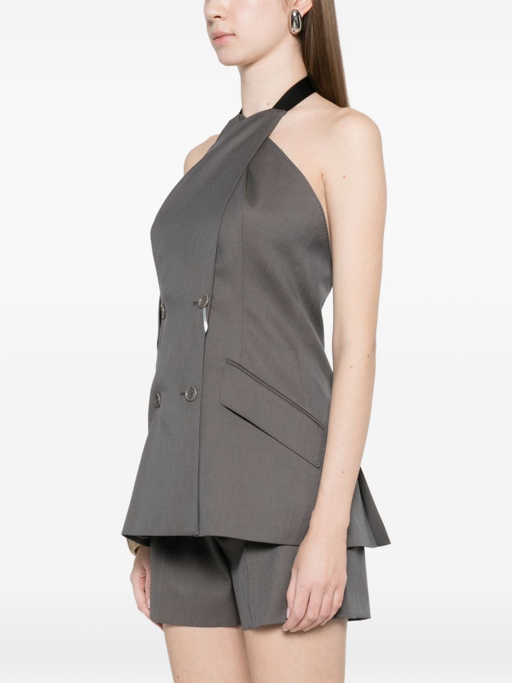 Max Mara Women Wool Halterneck Top MAX MARA