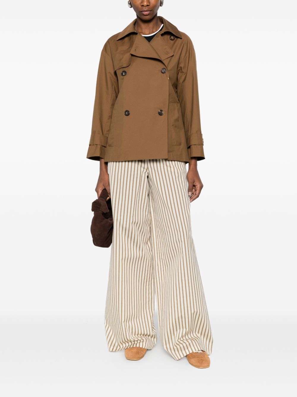 Max Mara Women Striped Wide-Leg Trousers MAX MARA