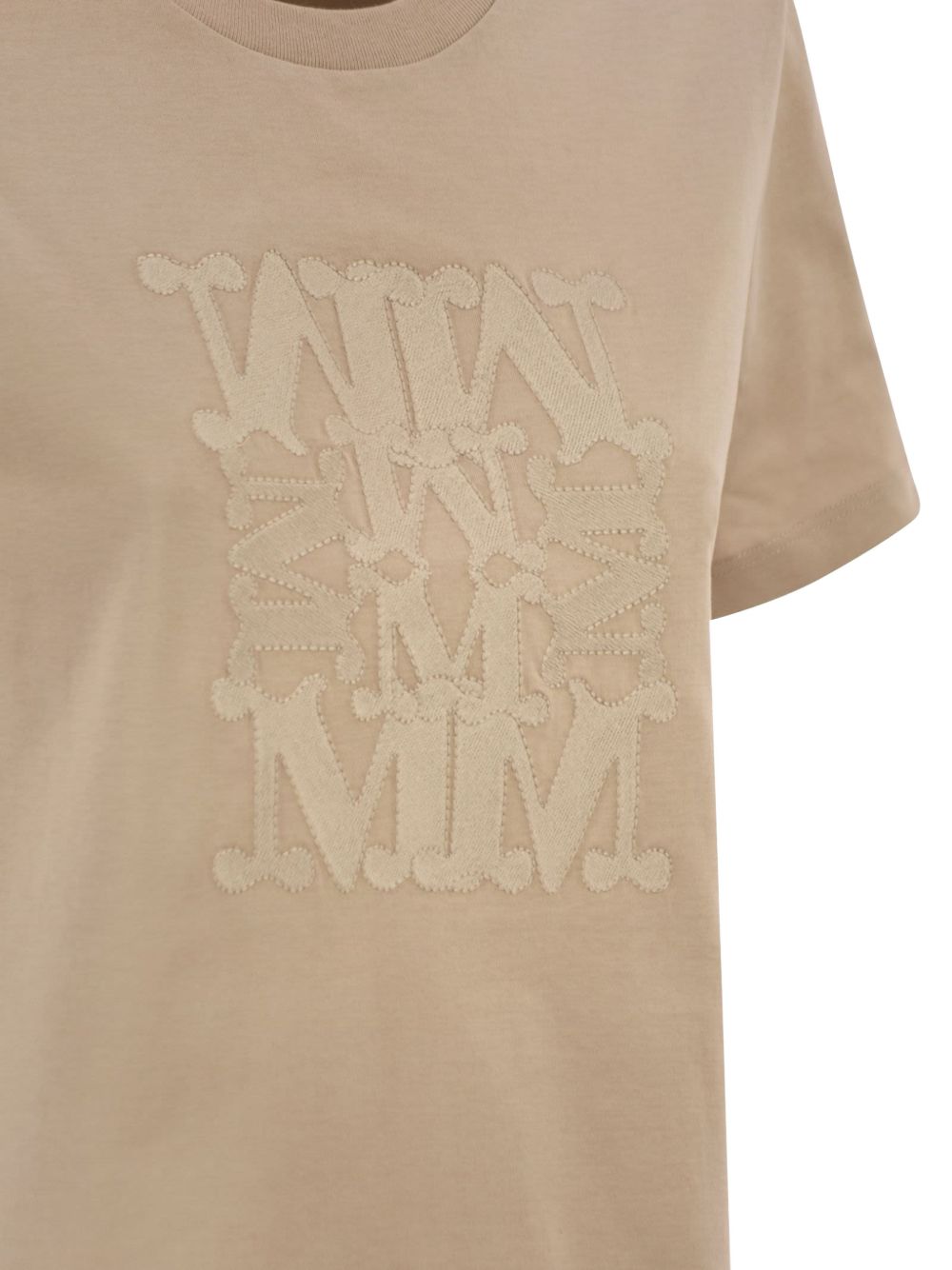 Max Mara Women Logo Cotton T-Shirt MAX MARA