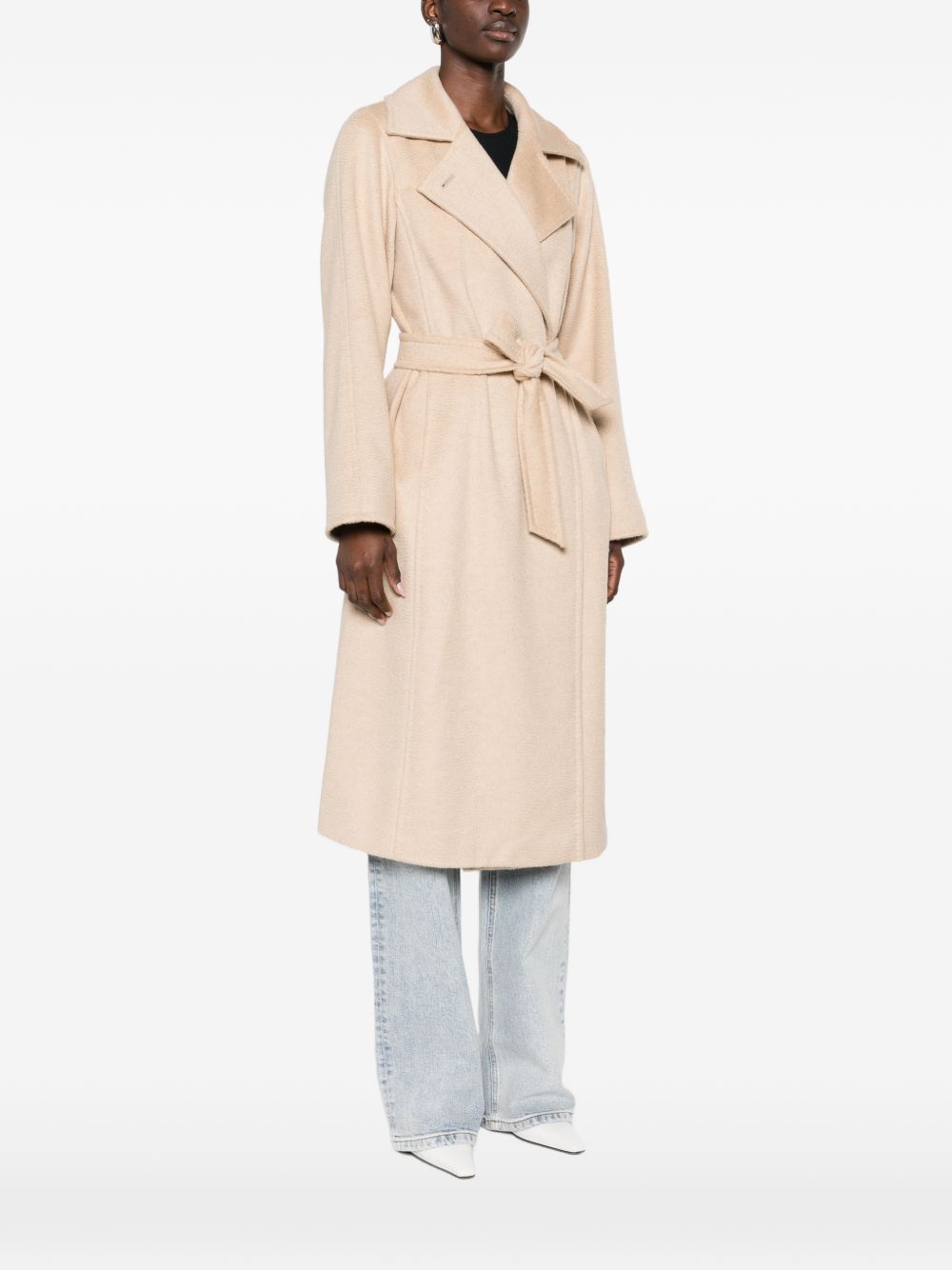 Max Mara Women Wool Long Coat MAX MARA