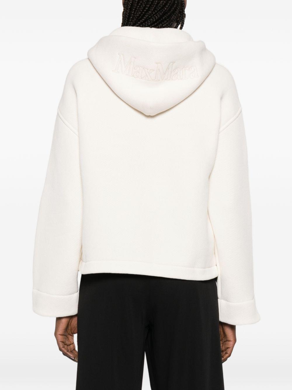 Max Mara Women Logo Cotton Hoodie MAX MARA