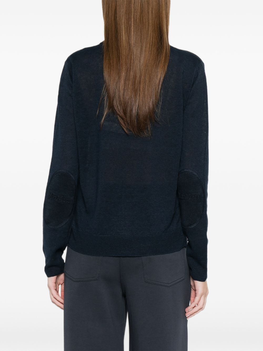 'S Max Mara Women Linen Crewneck Sweater S MAX MARA