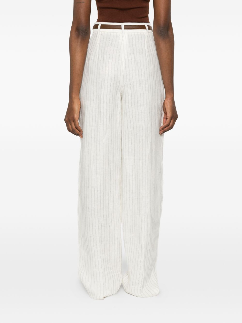Max Mara Women Linen Trousers MAX MARA