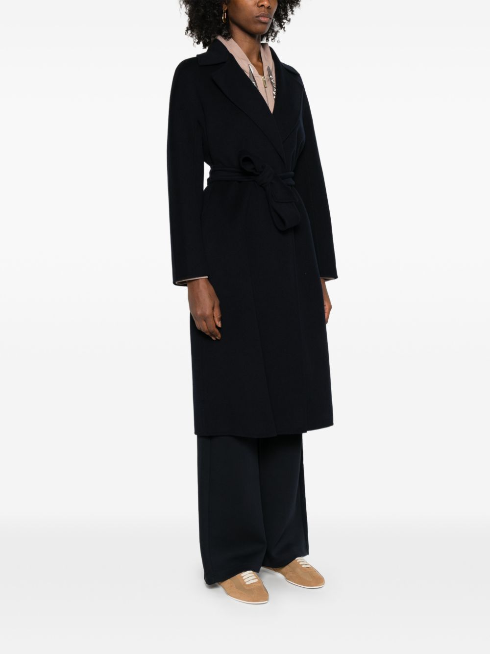 Max Mara Women Wool Long Coat MAX MARA