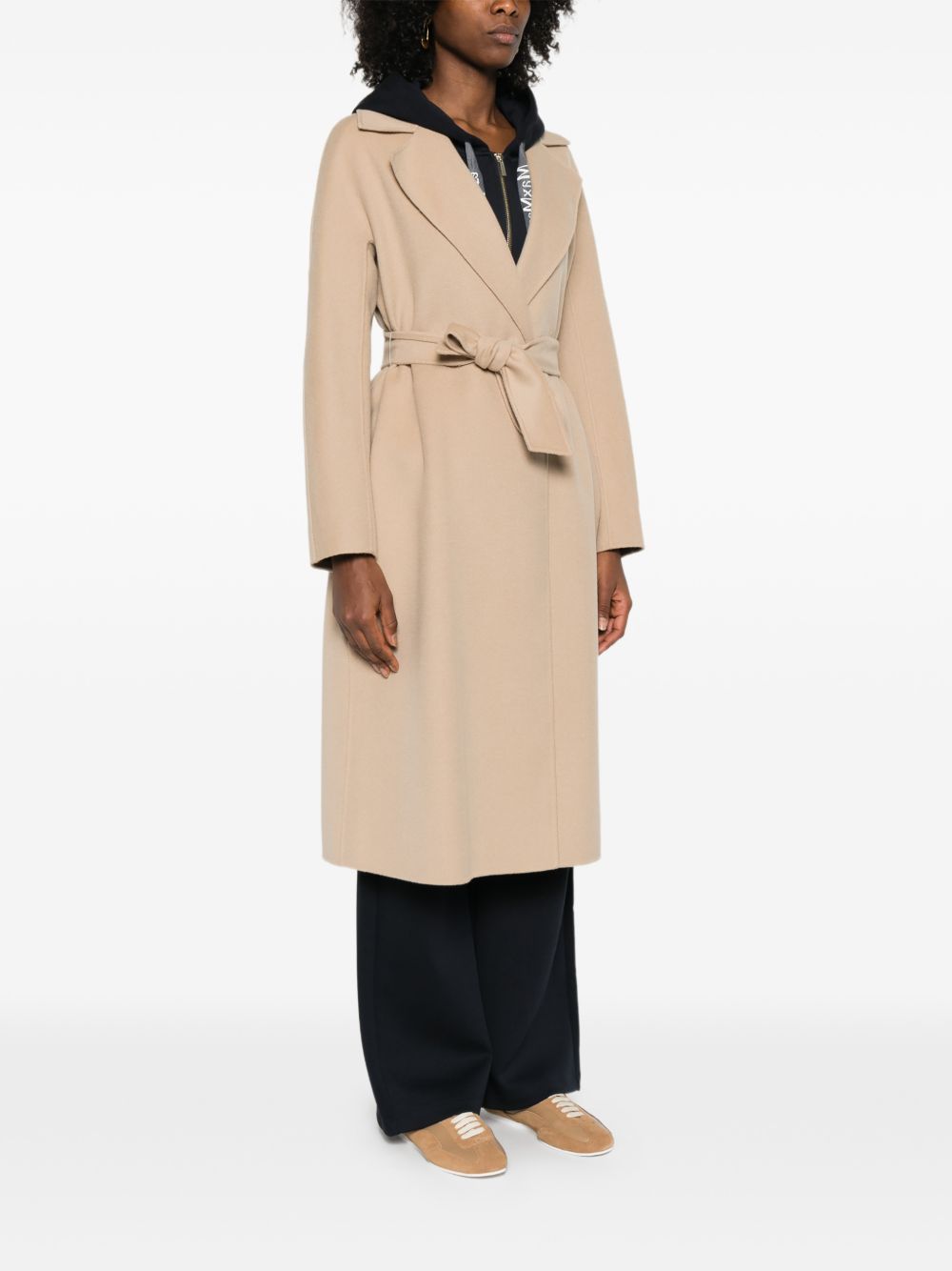 Max Mara Women Wool Long Coat MAX MARA