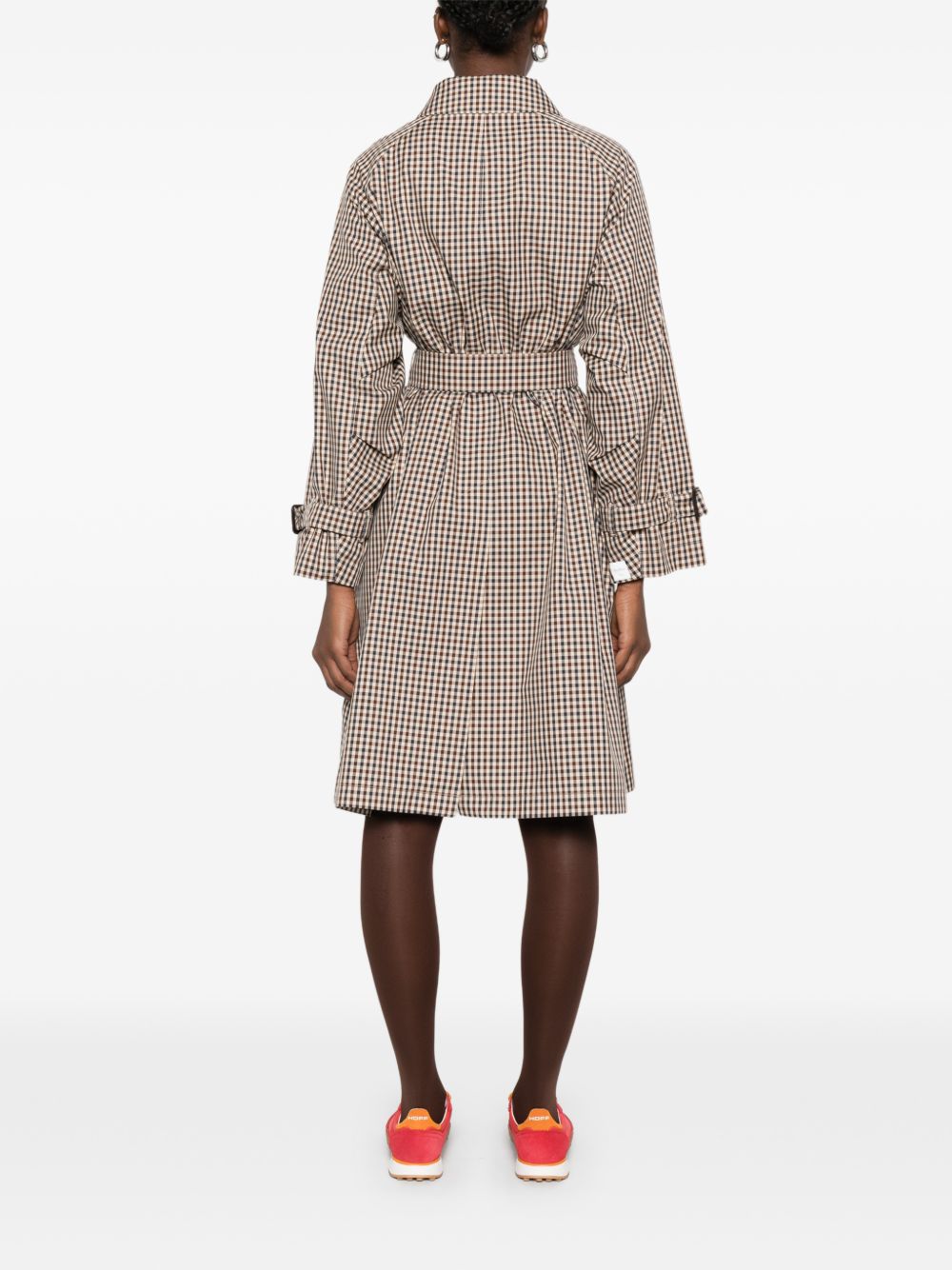 Max Mara The Cube Women Cotton Blend Trench Coat MAX MARA THE CUBE