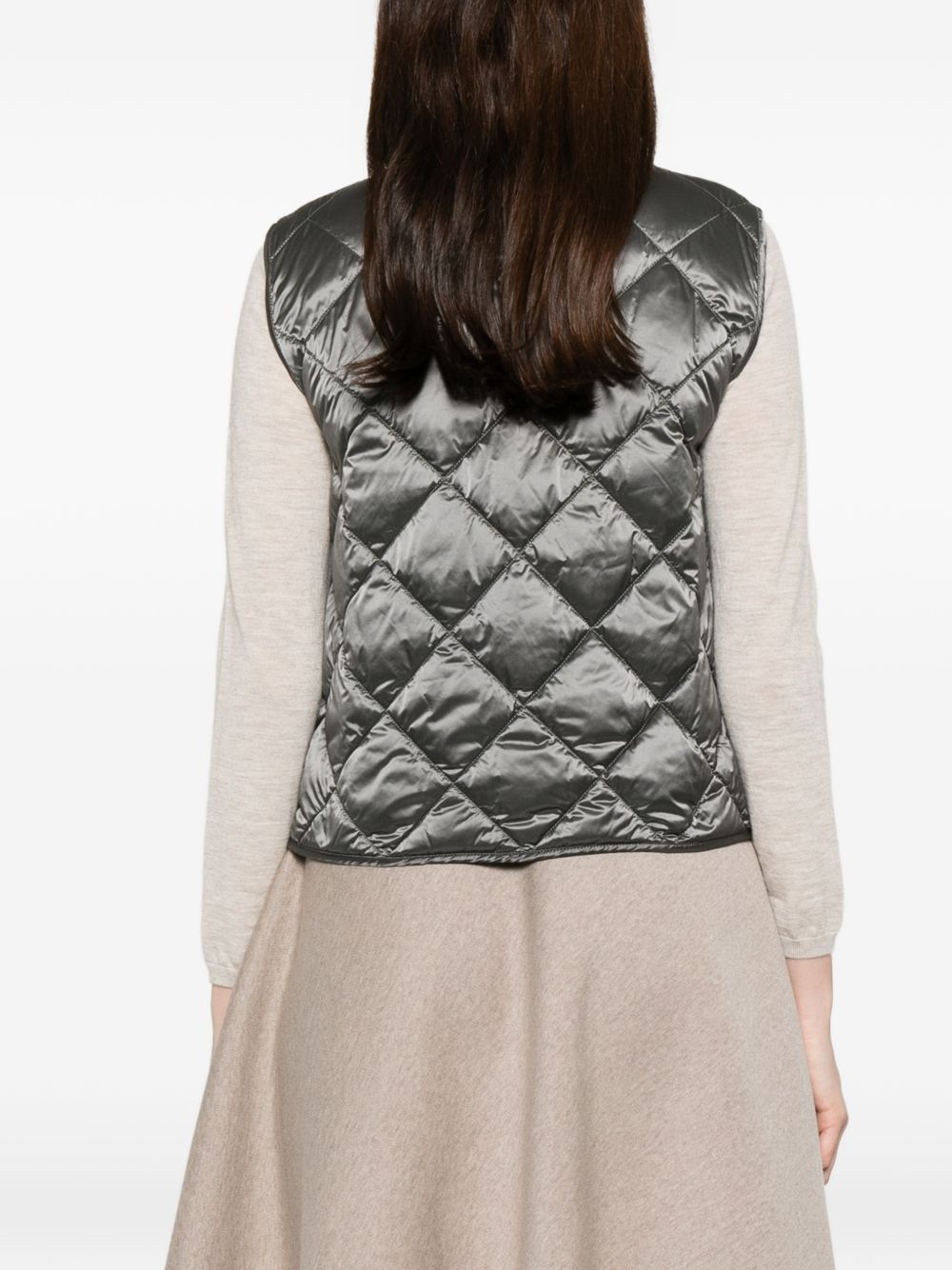 Max Mara The Cube Women Quilted Down Vest MAX MARA THE CUBE