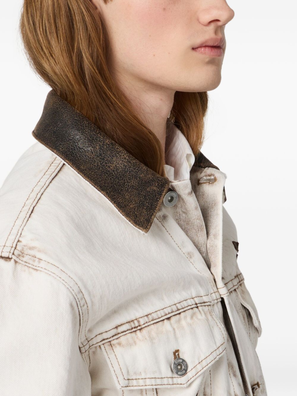 Miu Miu Women Denim Cotton Jacket MIU MIU