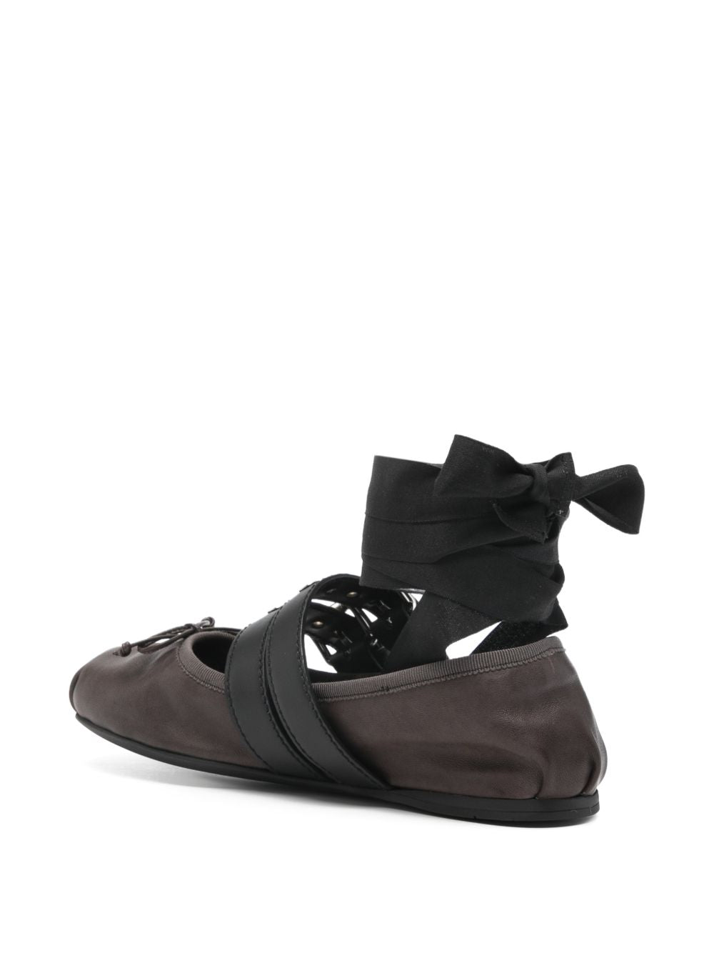 Miu Miu Women Leather Ballets