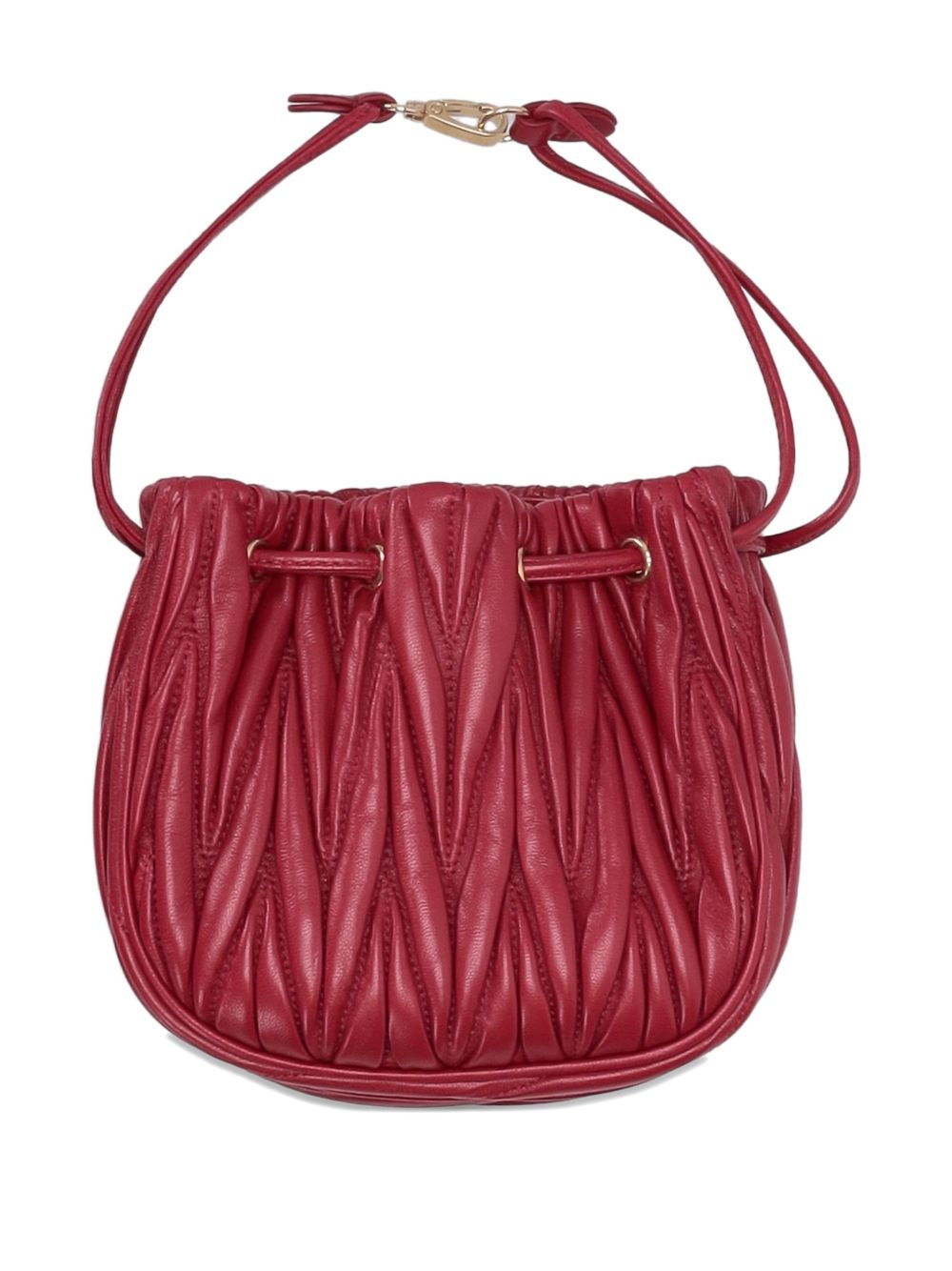 Miu Miu Women Matelassé Leather Mini Bag MIU MIU