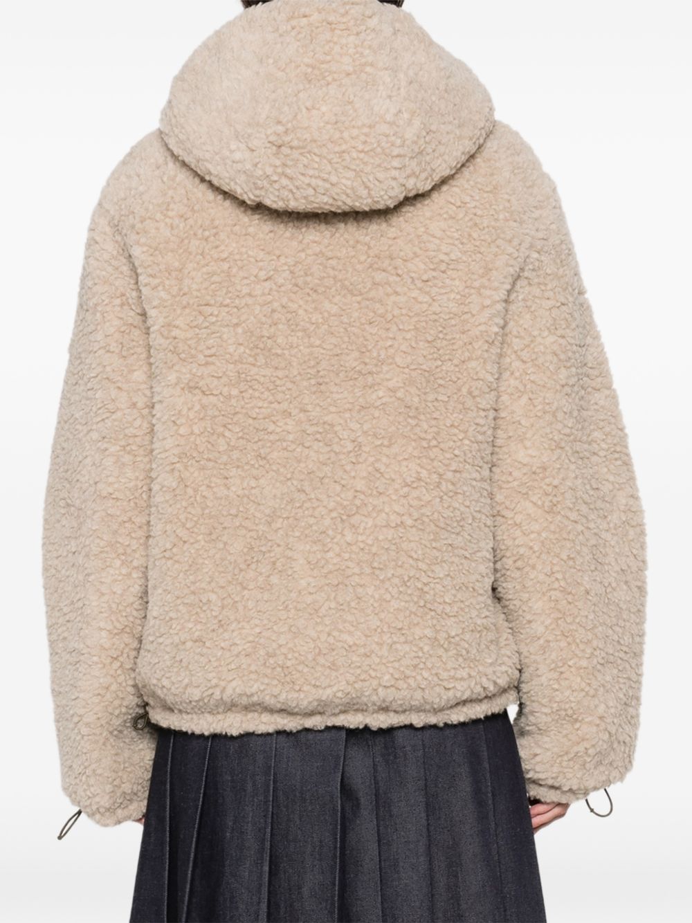 Miu Miu Women Teddy Blouson Jacket MIU MIU
