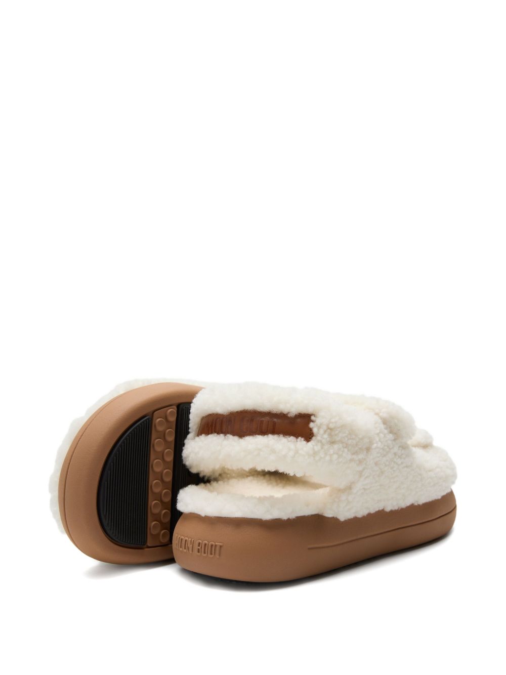 Moon Boot Women Shearling Sandals MOON BOOT