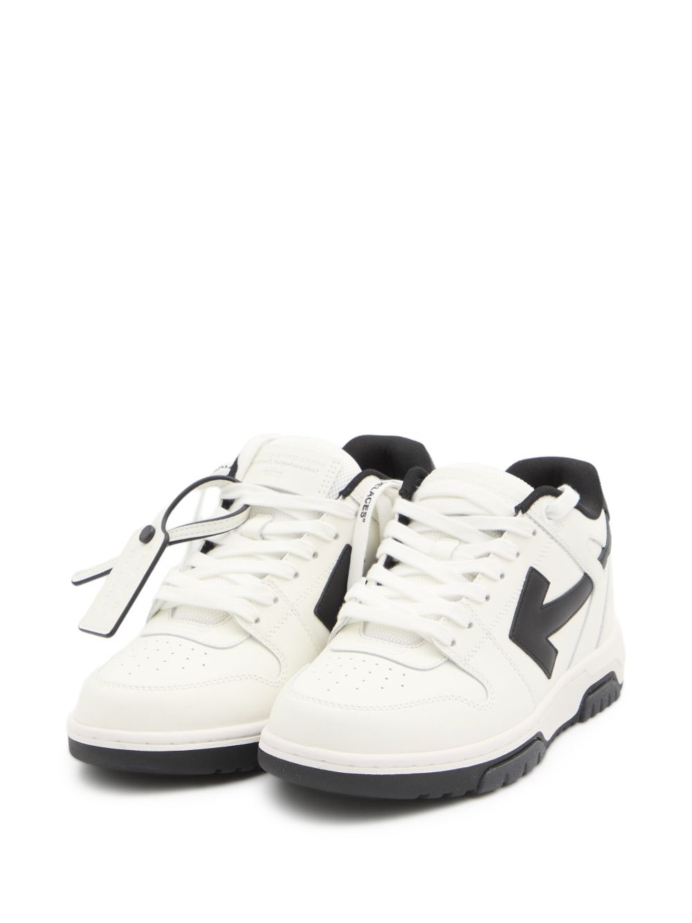 Off-White Men Out Of Office Leather Sneakers OFF-WHITE
