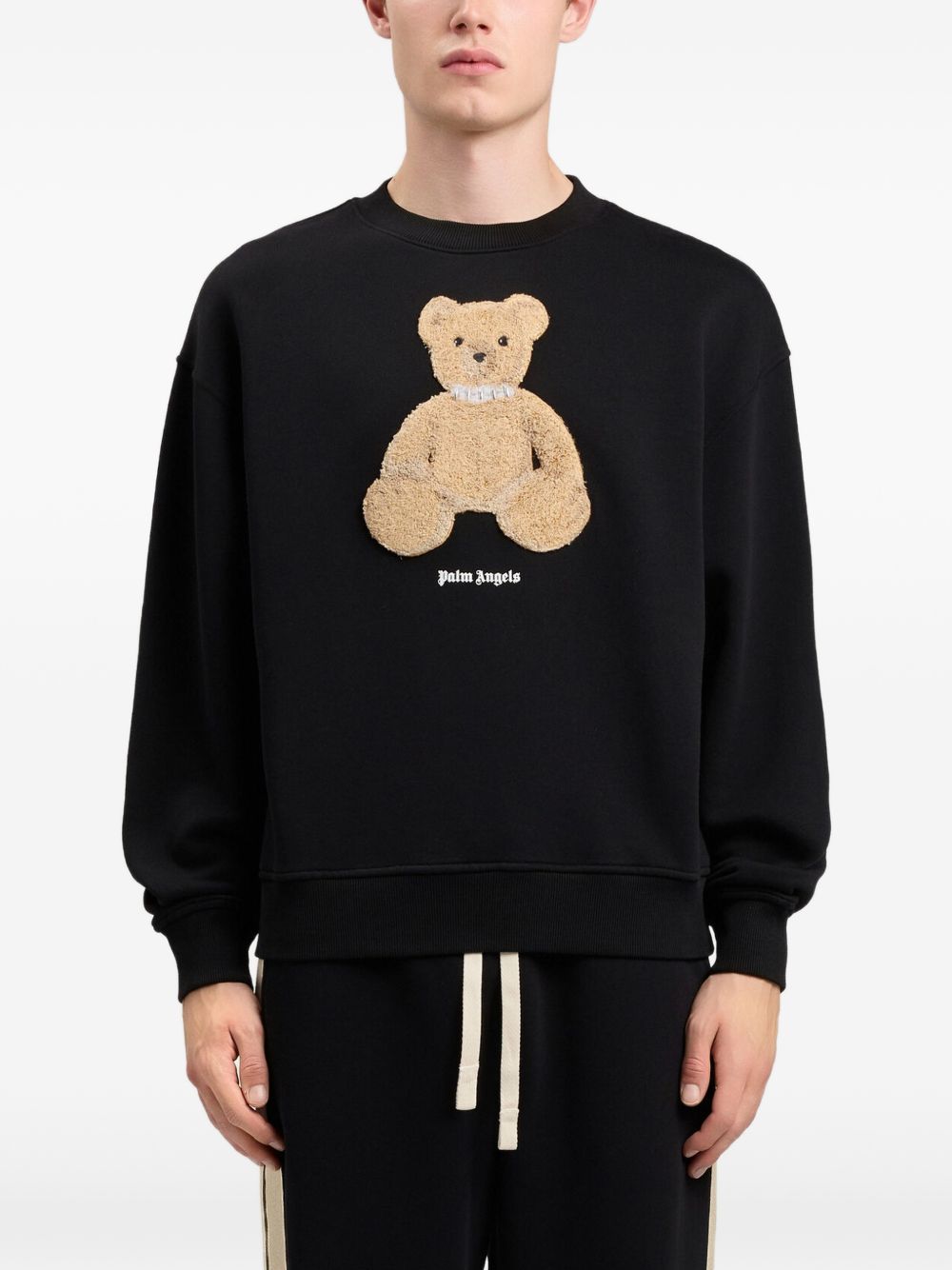 Palm Angels Men Bear Crewneck Sweatshirt PALM ANGELS