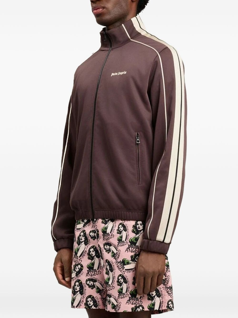 Palm Angels Men Logo Track Top PALM ANGELS