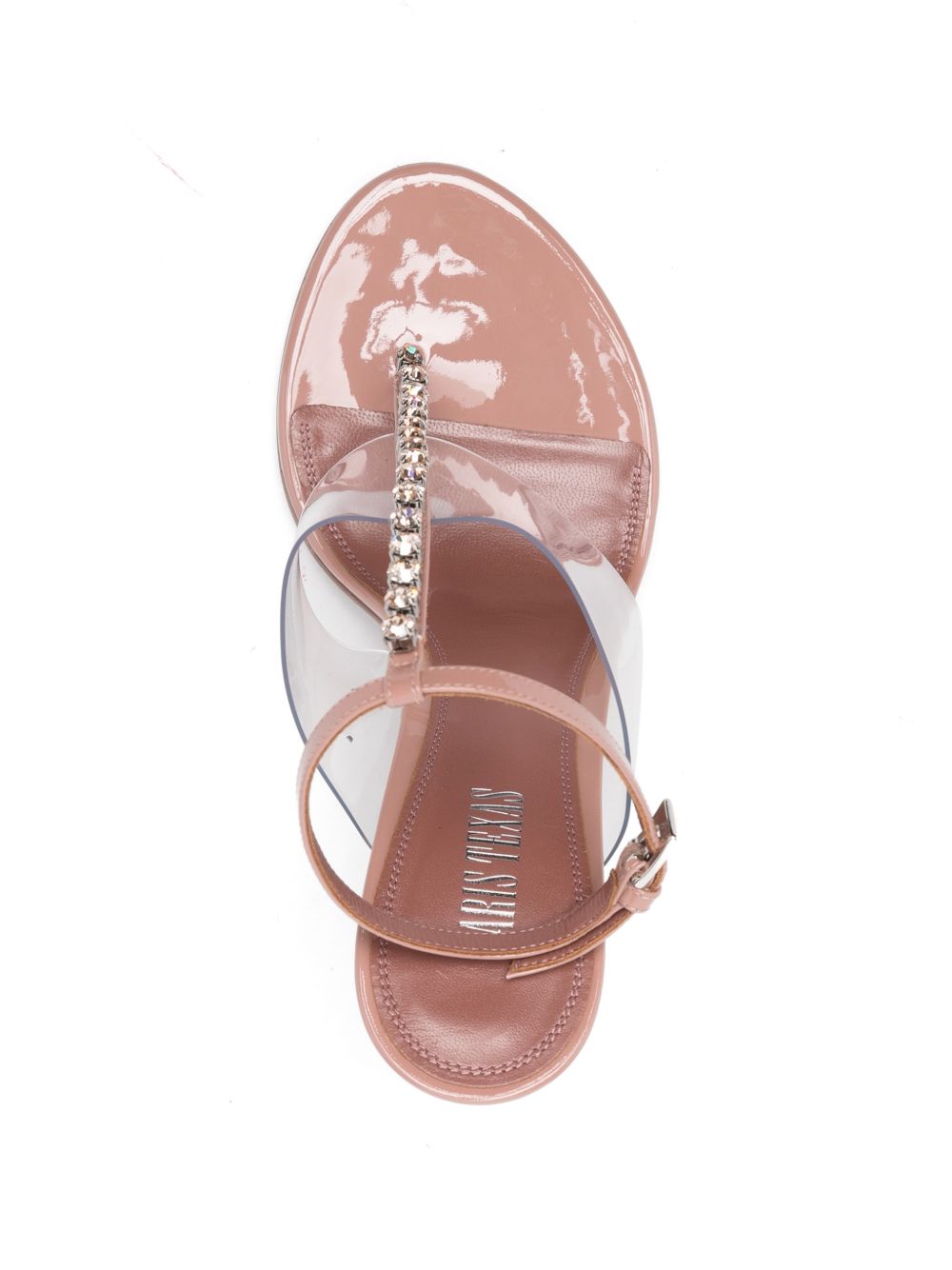 Paris Texas Women Lidia Leather Thong Sandals PARIS TEXAS