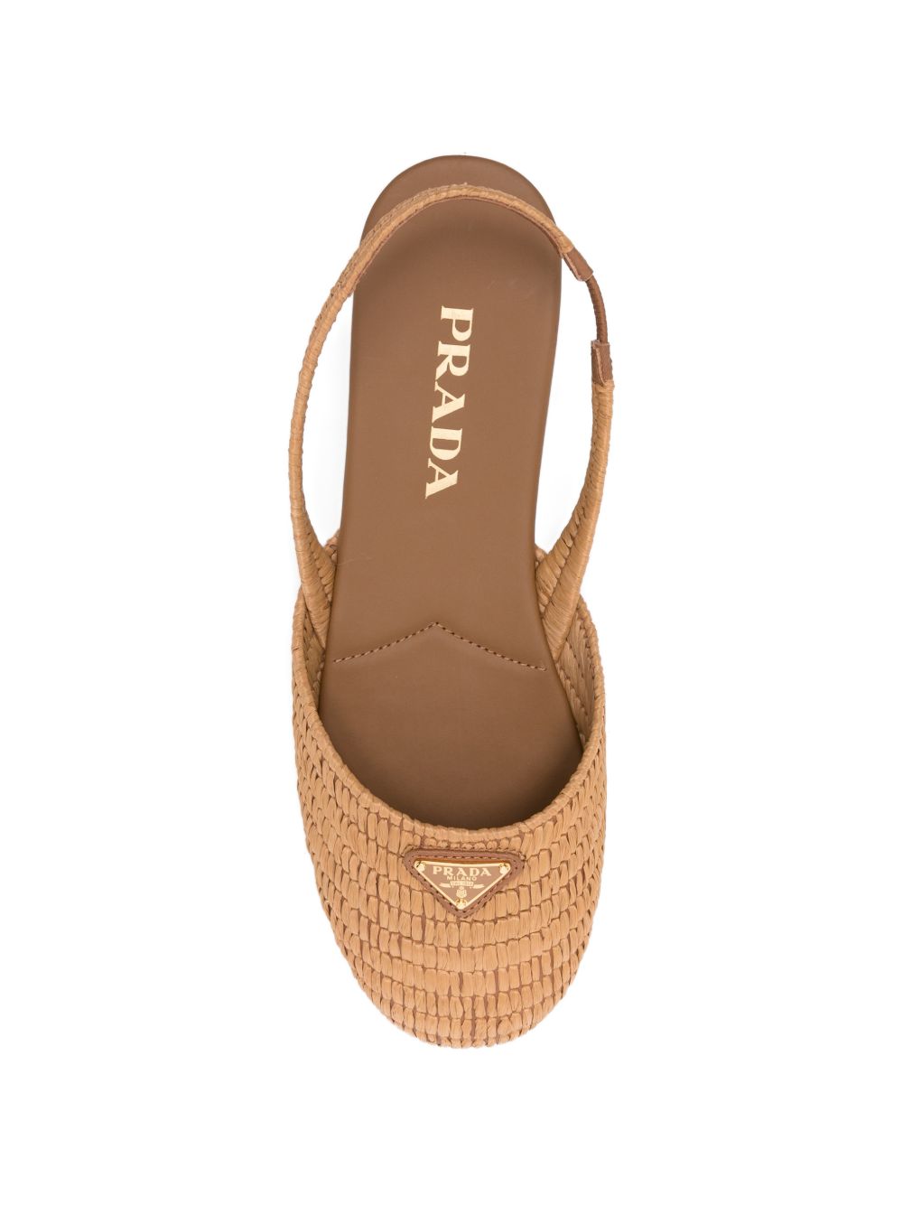 Prada Women Straw Ballet Flats PRADA