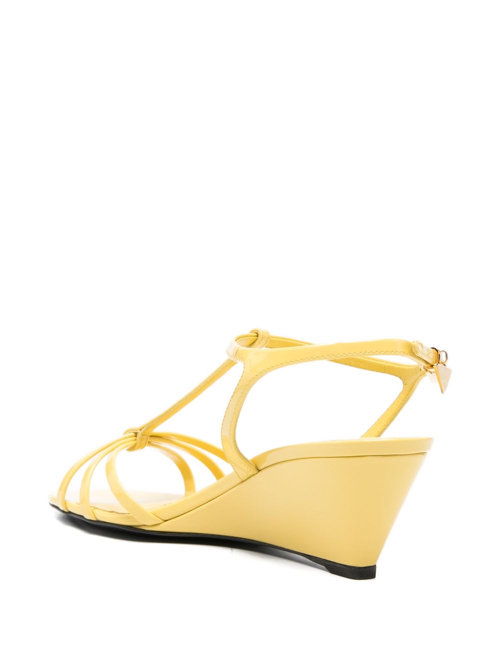 Prada Women Leather Heel Sandals PRADA