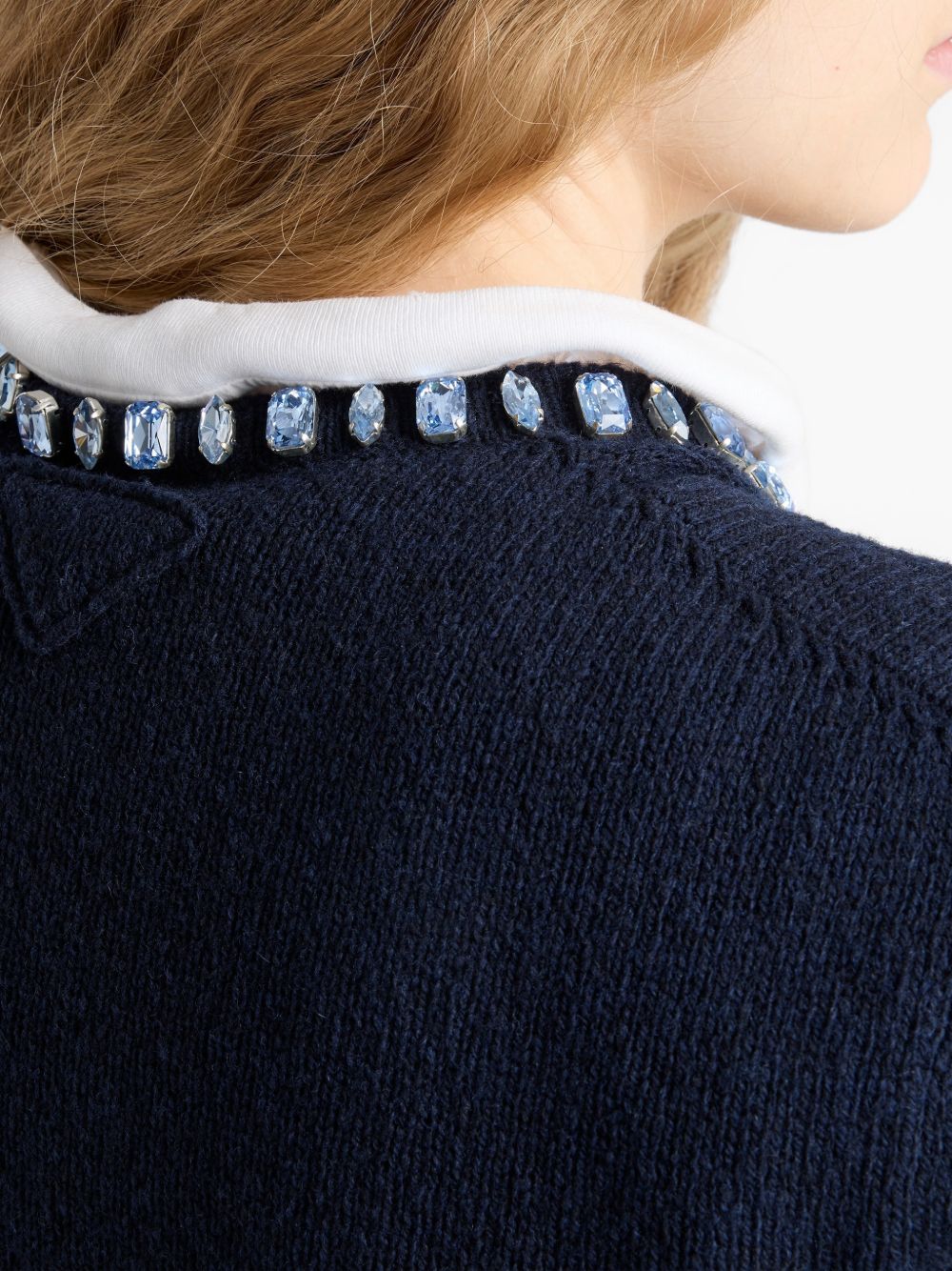 Prada Women Cashmere Crewneck Sweater PRADA