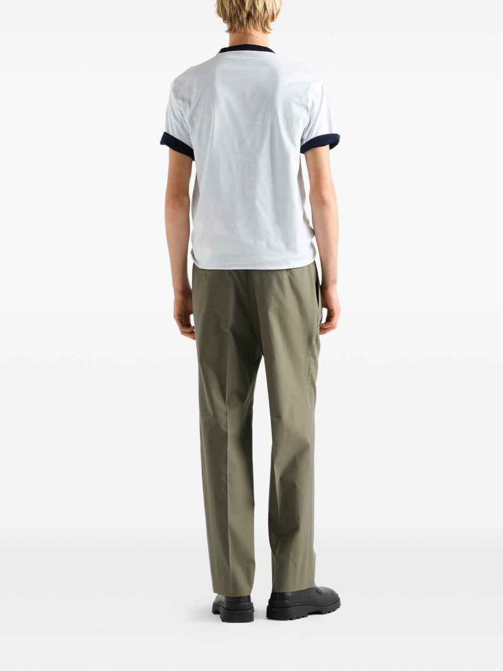 Prada Men Reversible Cotton T-Shirt PRADA
