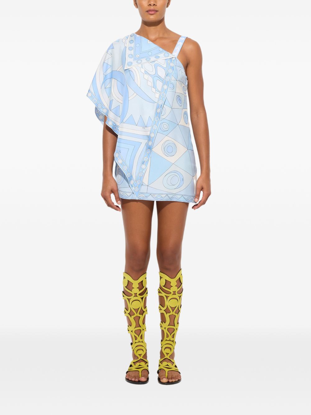 Pucci Women Printed Silk Mini Dress PUCCI