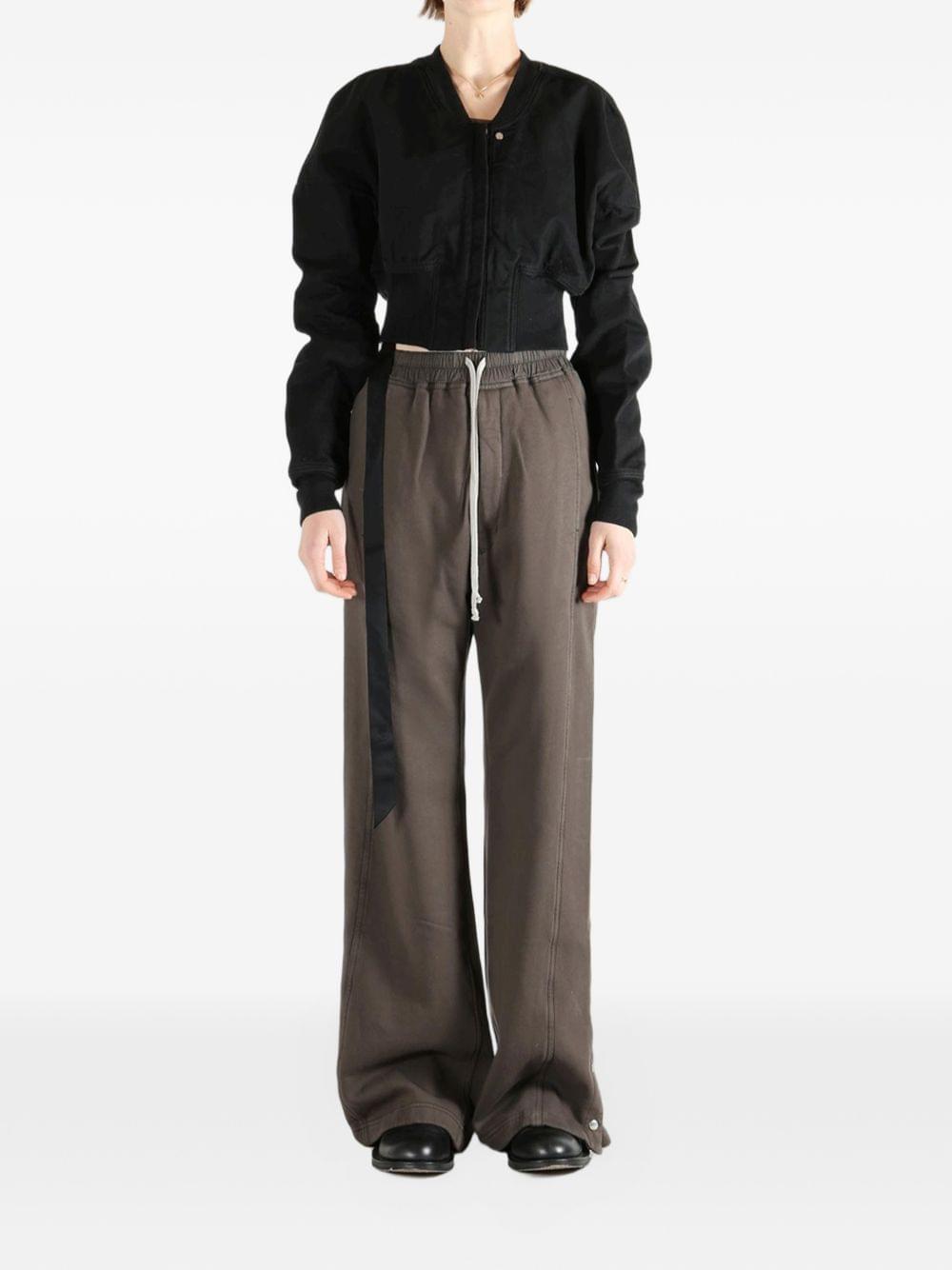 Rick Owens Drkshdw Women Cotton Cropped Bomber Jacket RICK OWENS