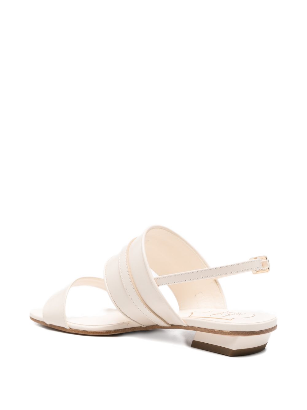 Roger Vivier Women Metal Buckle Leather Sandals ROGER VIVIER