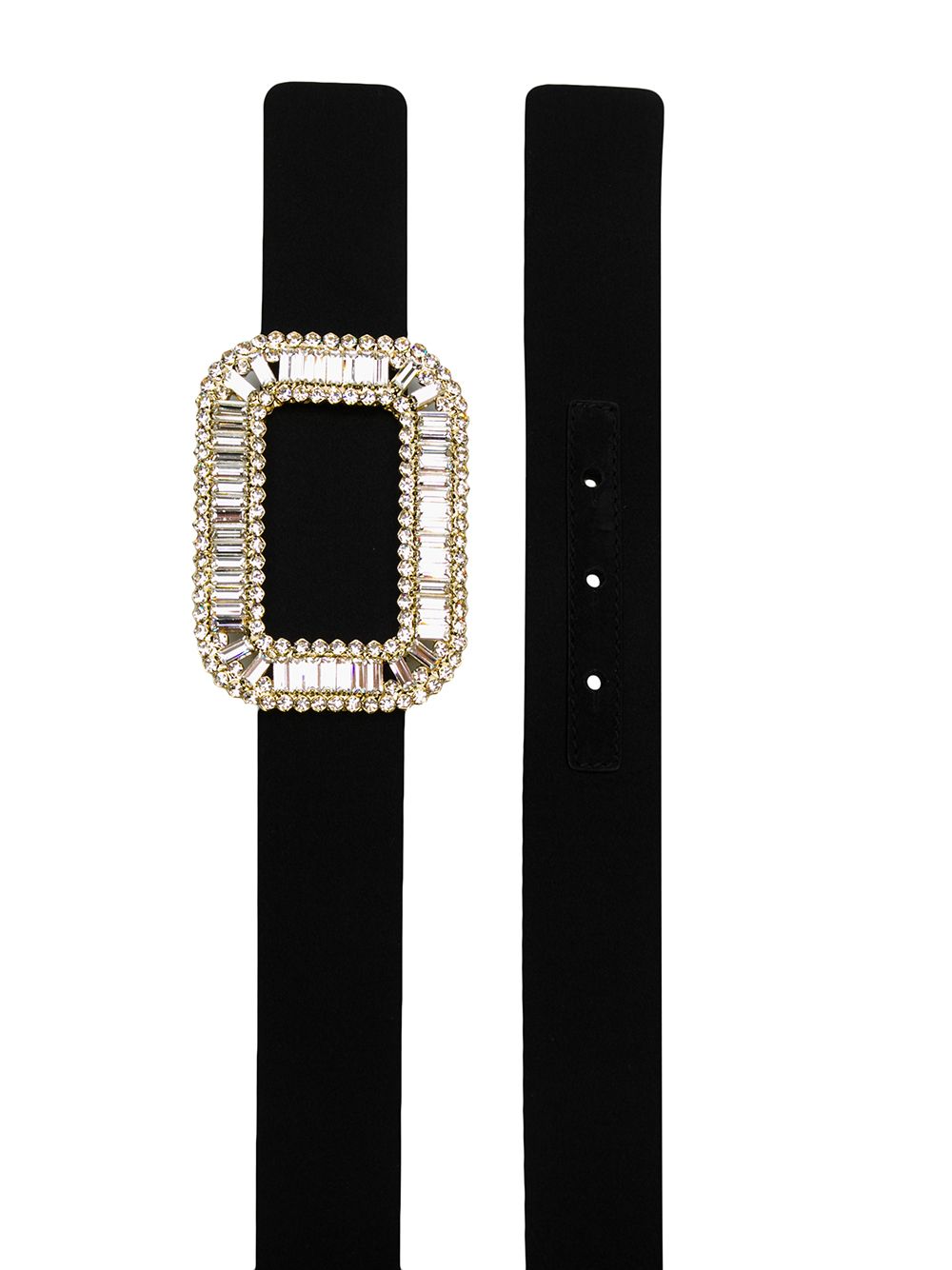 Roger Vivier Women Pilgrim Satin Belt ROGER VIVIER