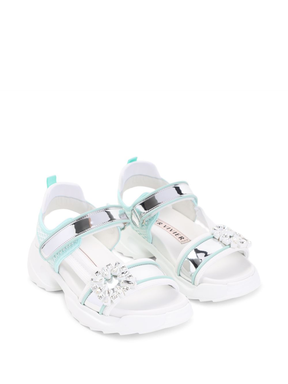 Roger Vivier Women Viv On The Run Sandals ROGER VIVIER