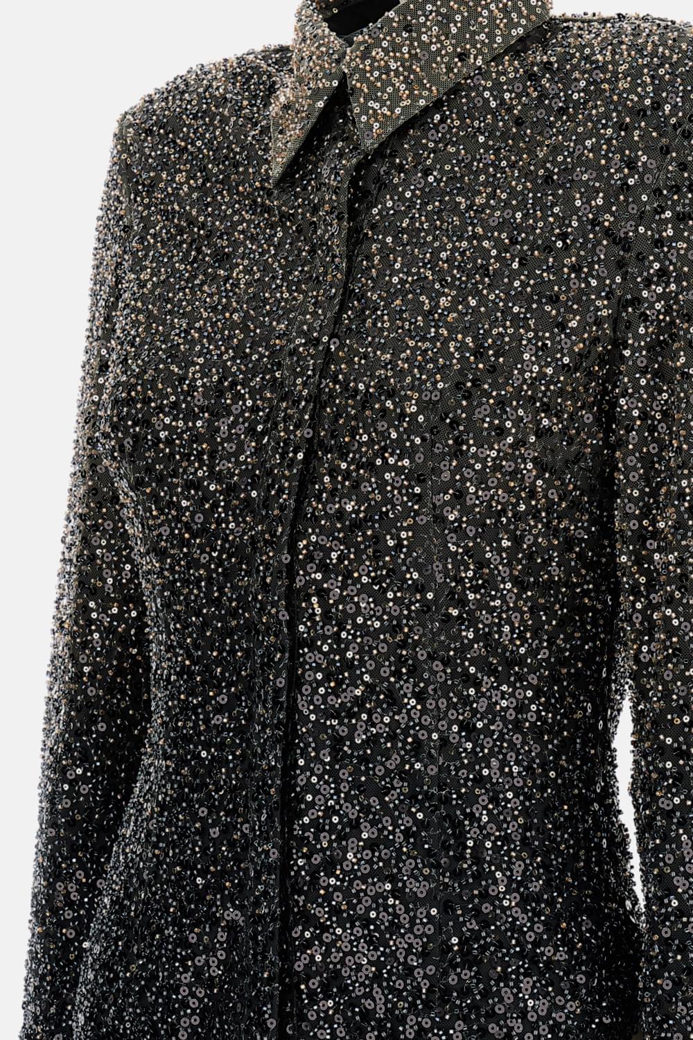 Rotate Women Beaded Shirt ROTATE