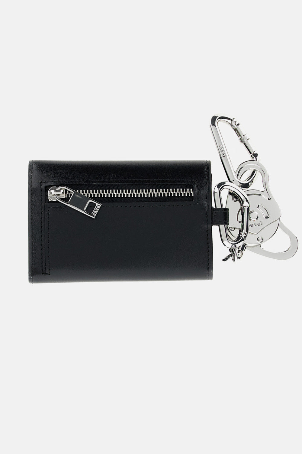 Sacai Men Carabiner Tri-Fold Wallet SACAI