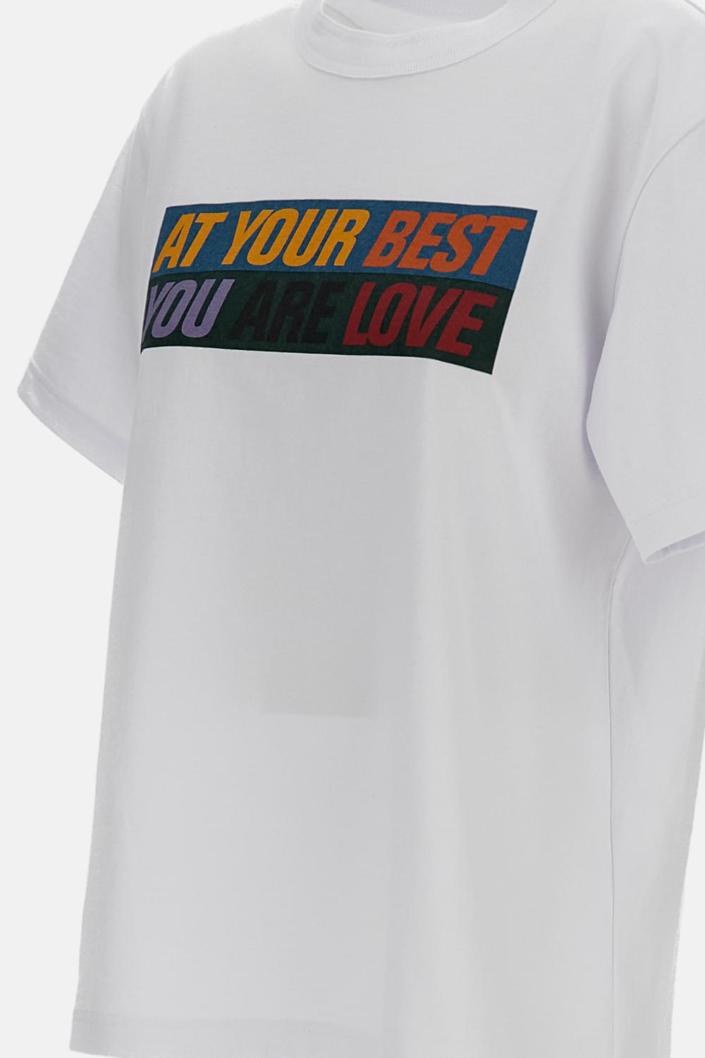 Sacai Men Short-Sleeve T-Shirt With A Print SACAI