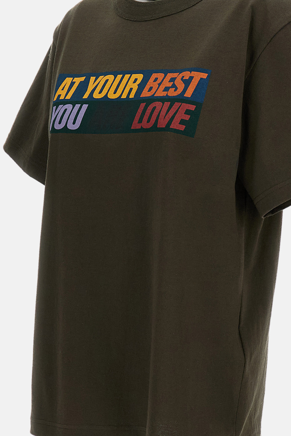 Sacai Men Short-Sleeve T-Shirt With A Print