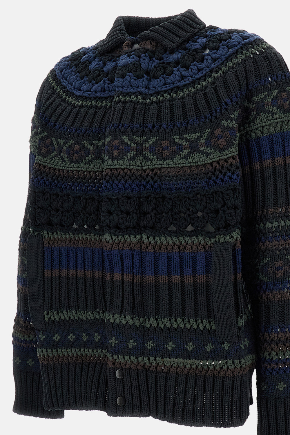 Sacai Men Knit Blouson SACAI
