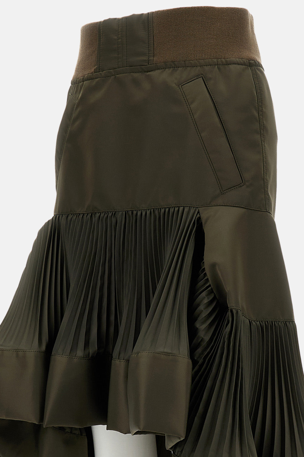 Sacai Women Nylon Twill Skirt SACAI