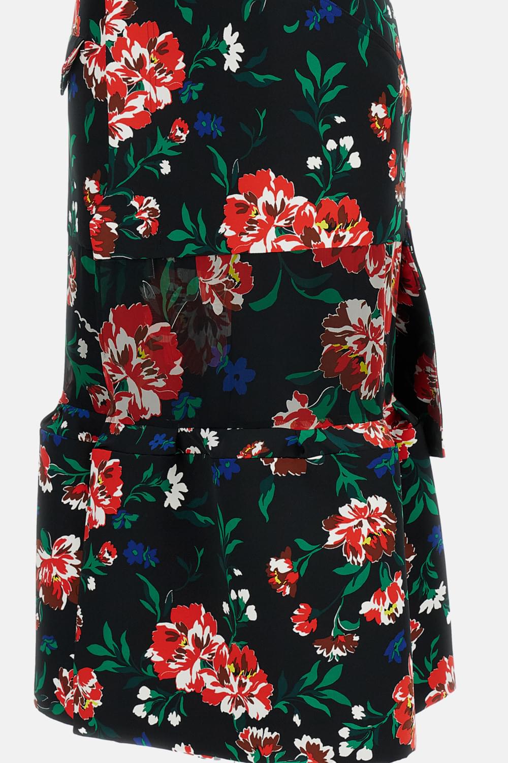Sacai Women Floral Skirt SACAI