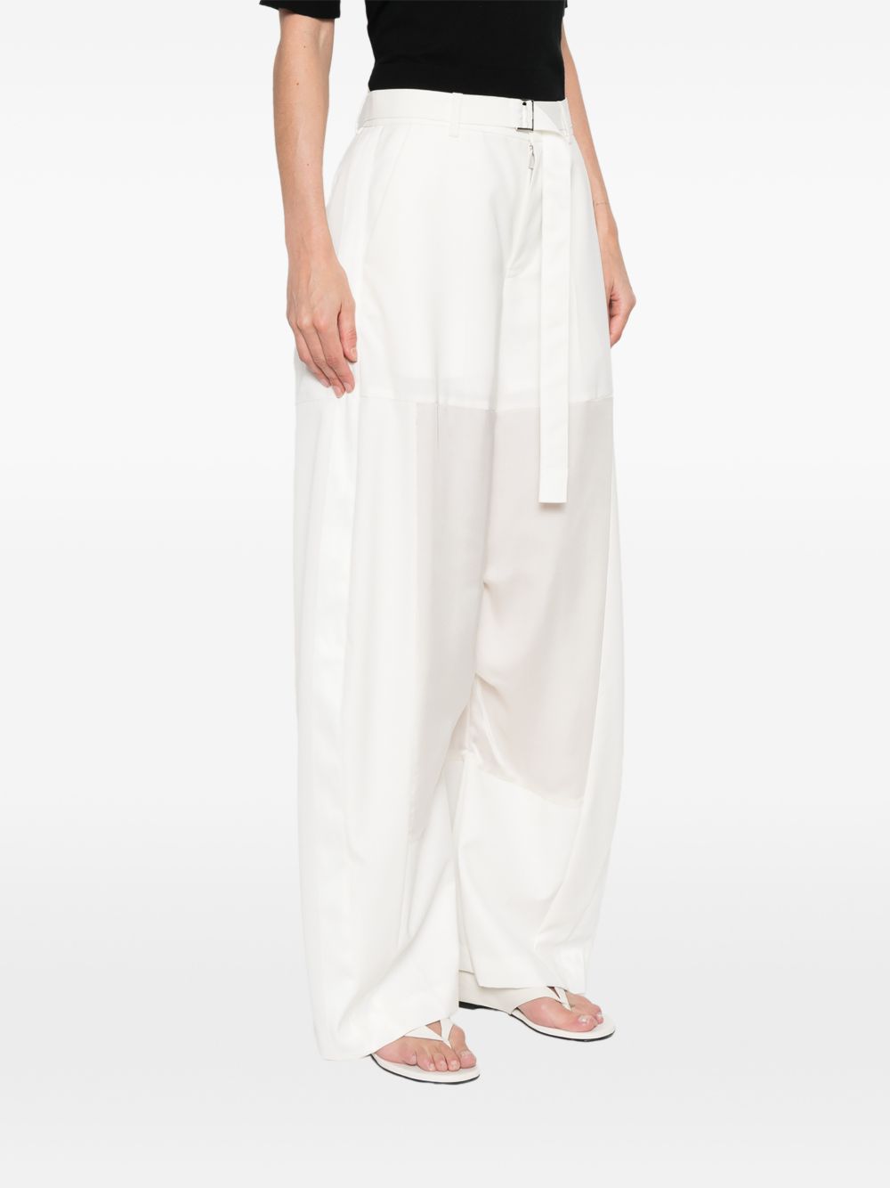 Sacai Women Wool Trousers SACAI
