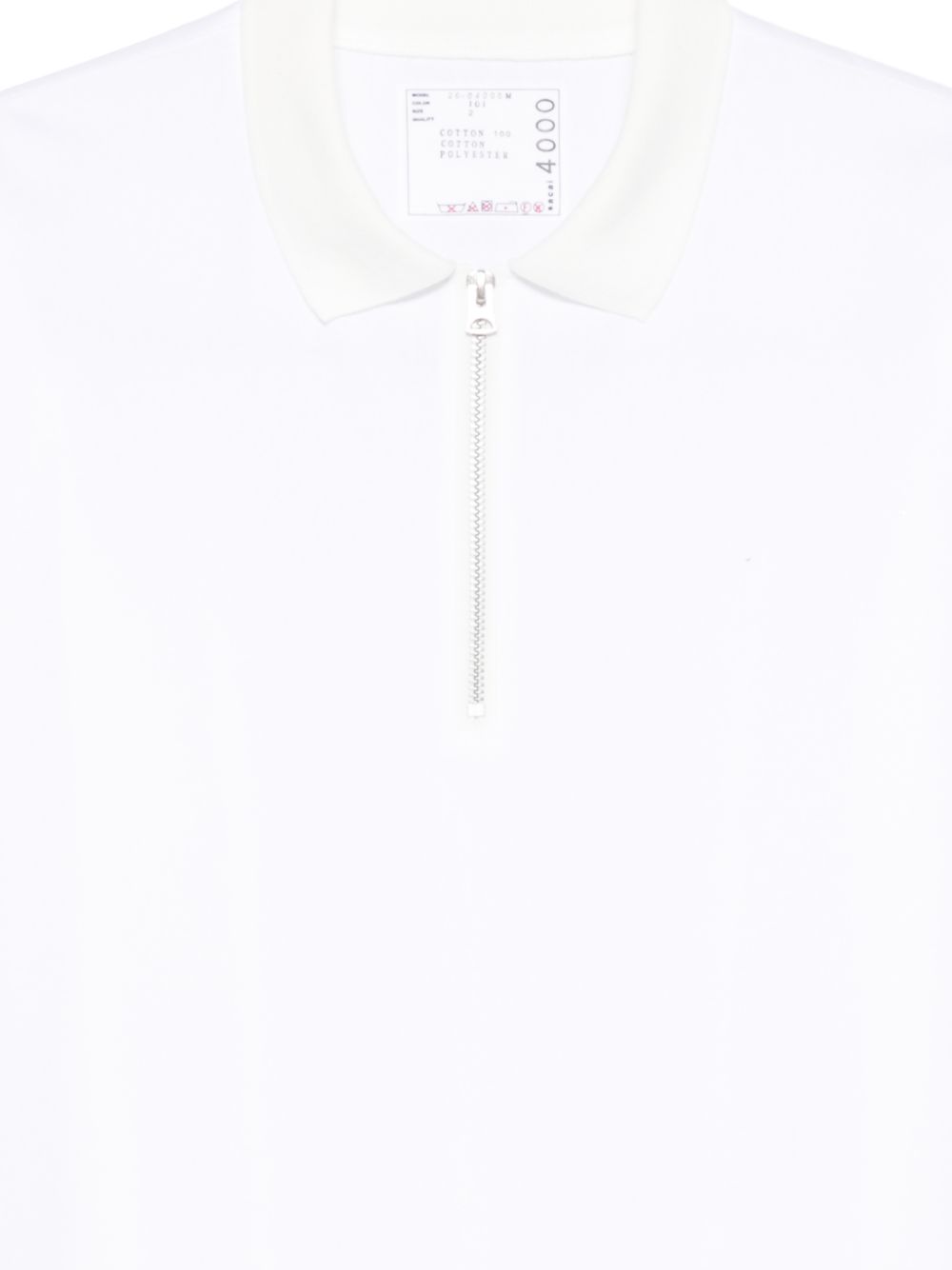 Sacai Men Cotton Polo Shirt SACAI