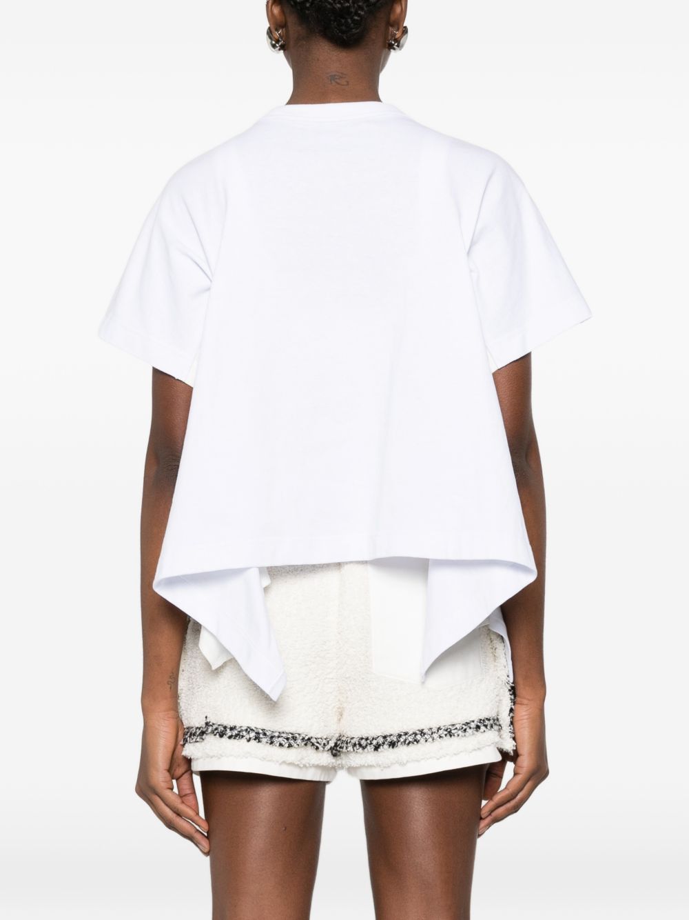 Sacai Women Cotton T-Shirt SACAI