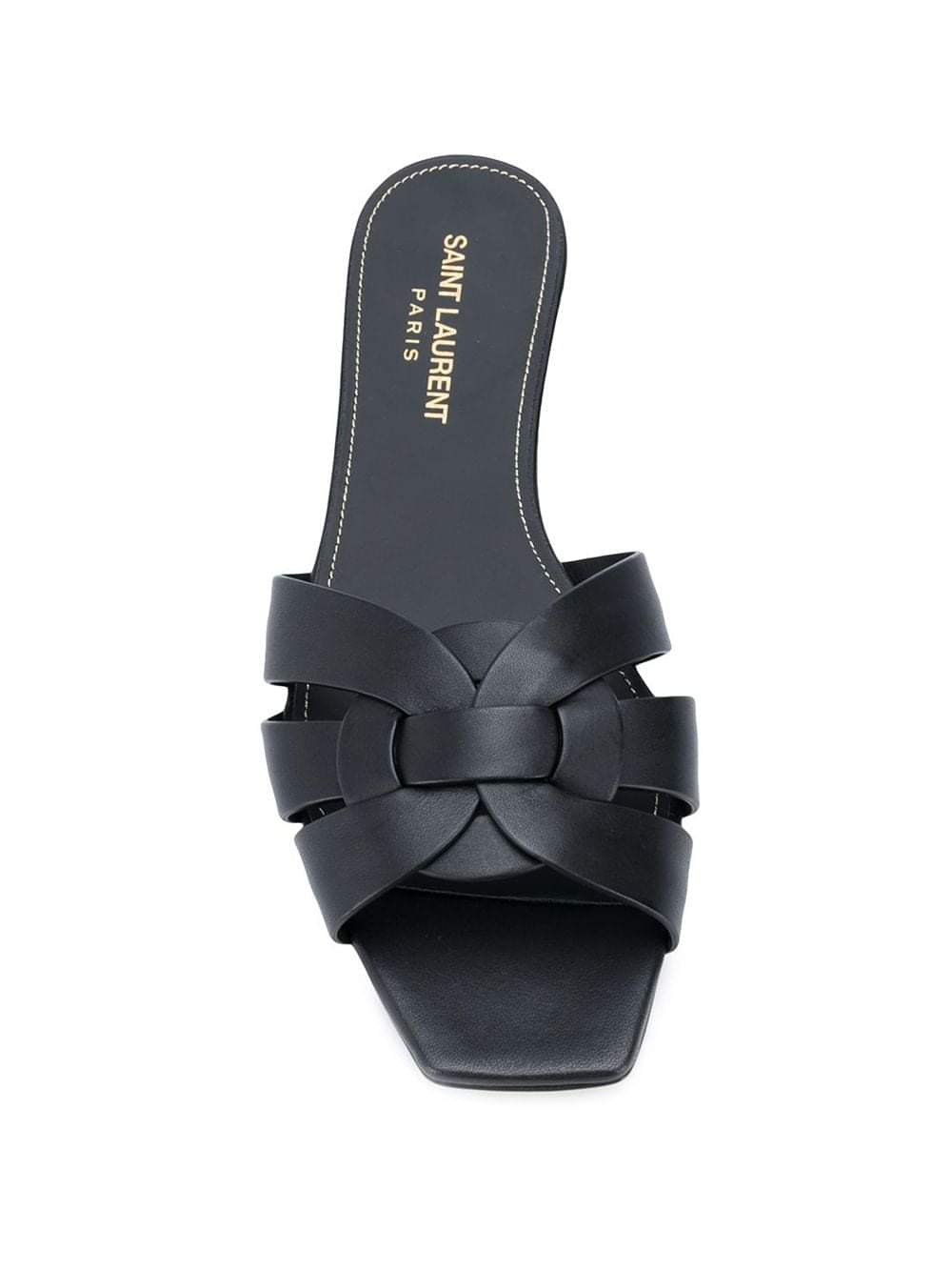 Saint Laurent Women Tribute Nu Pieds Leather Sandals SAINT LAURENT