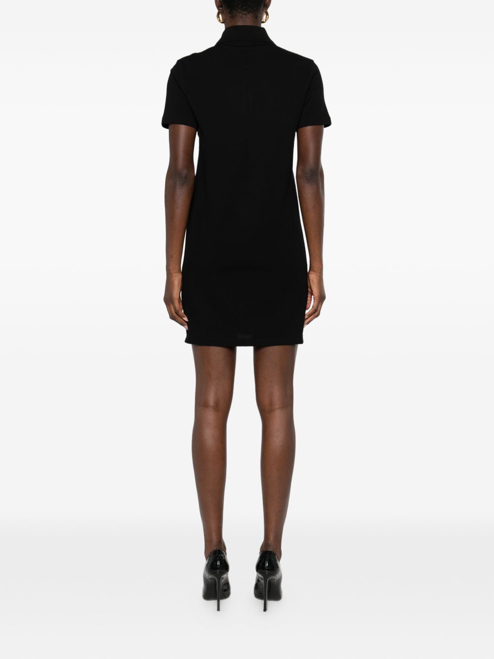 Saint Laurent Women Cotton Polo Dress SAINT LAURENT