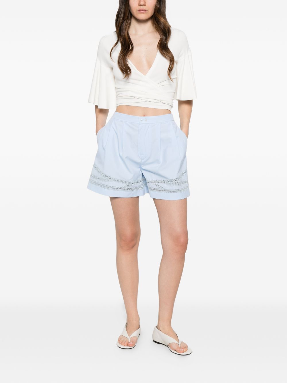 Ermanno Scervino Women Cotton Shorts ERMANO SCERVINO