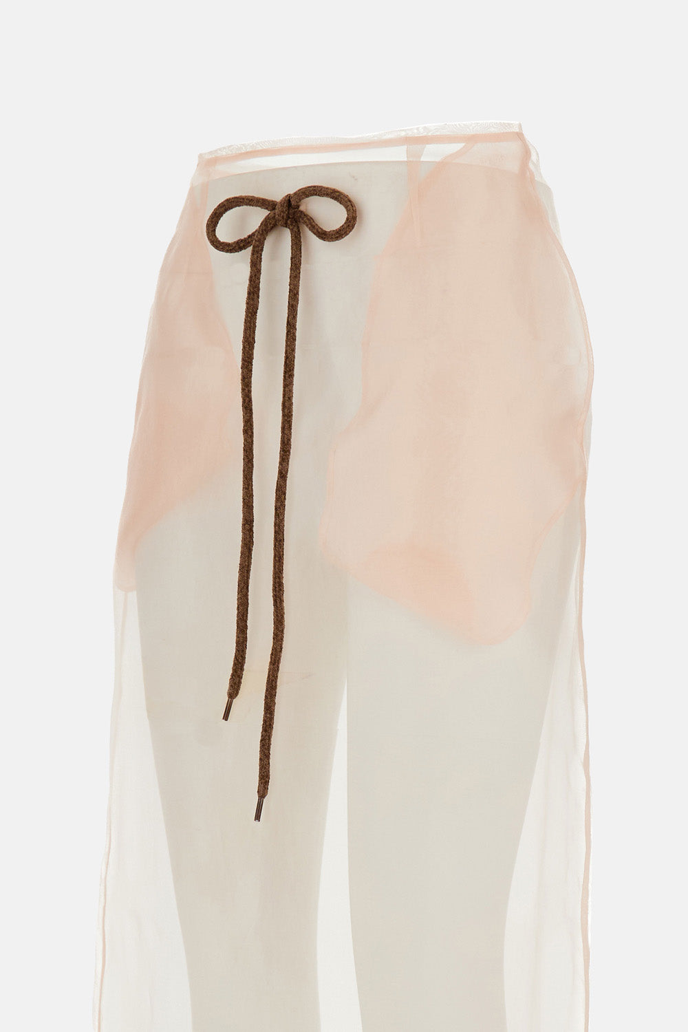 Simone Rocha Women Sheer Column Midi Skirt